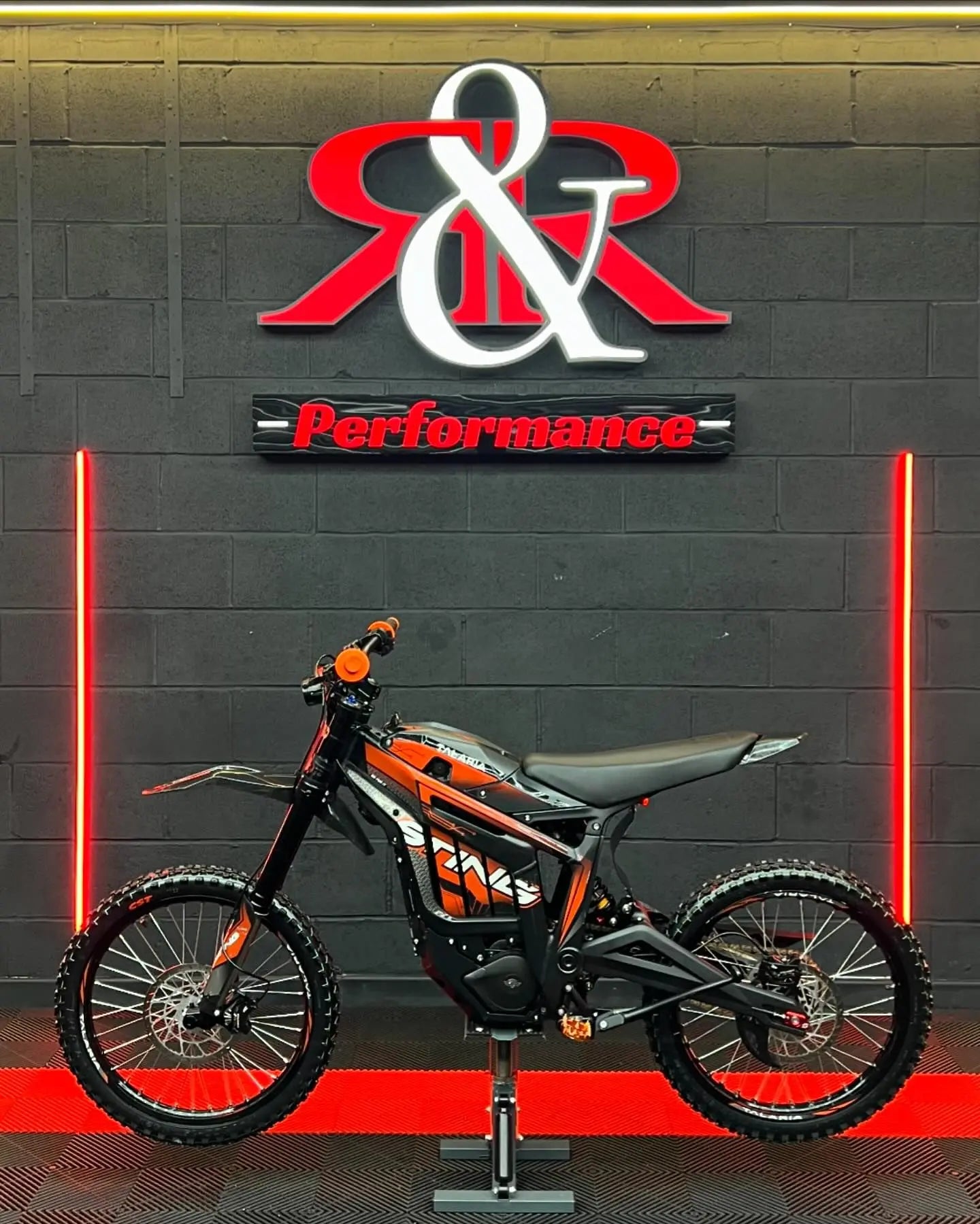 2023 Talaria Sting R Orange 60V - Vendor